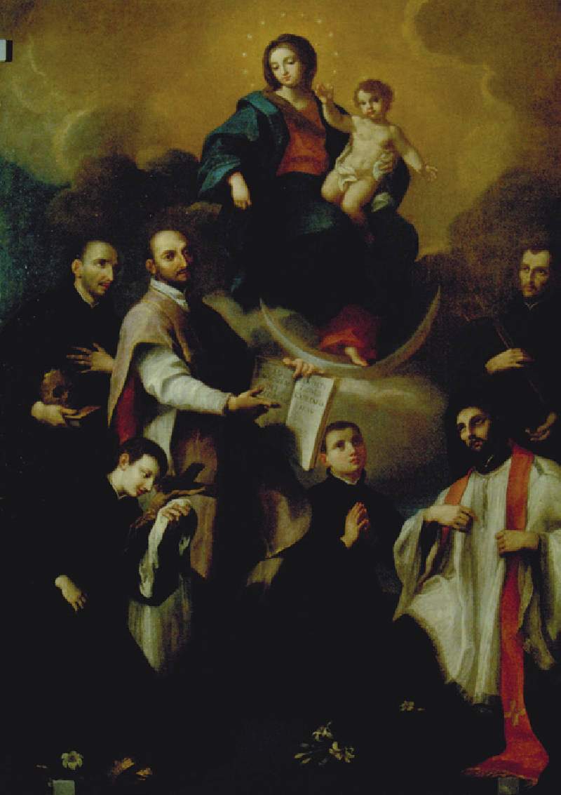 Vergine col Bambino e i santi - Odoardo Vicinelli